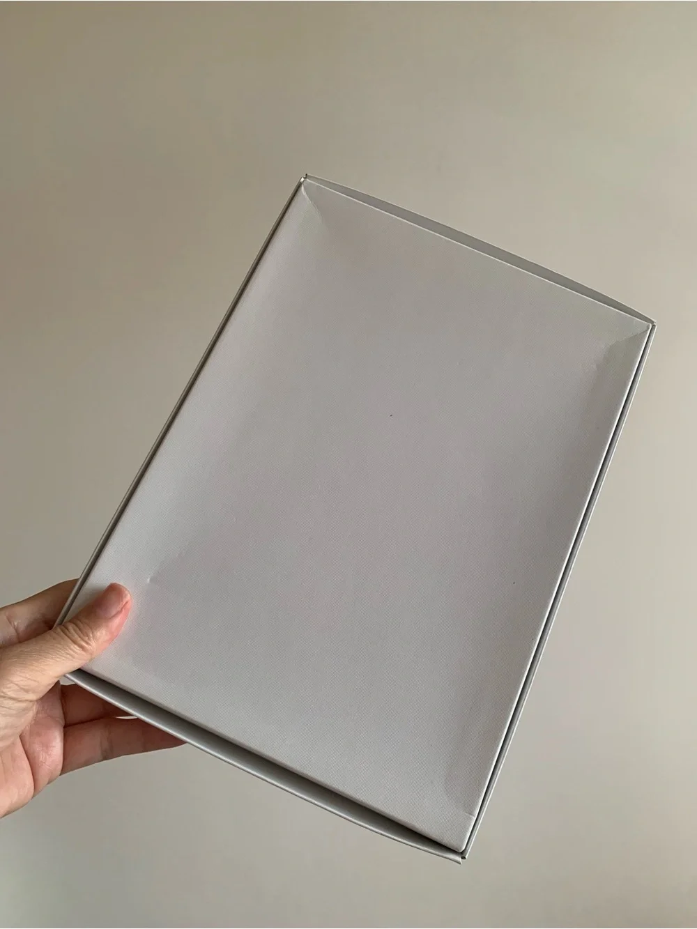 Takashimaya White Gift Box for Handkerchiefs / Furoshiki Japan